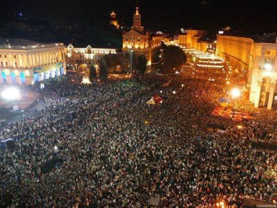 Евромайдан. Фото из фейсбука sulaber