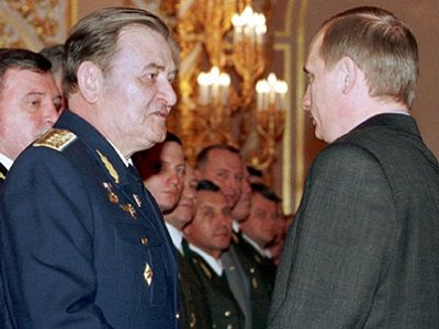 Владимир Путин и Анатолий Корнуков. Источник - commons.wikimedia.org